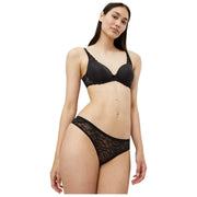 Slip Brésilien Triumph Amourette Charm - Noir