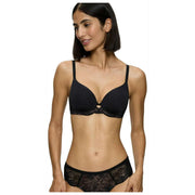 Soutien-gorge rembourré à armatures Triumph Amourette Charm - Noir