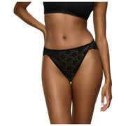 Triumph Amourette High Leg Tai Slip - Noir