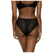 Triumph Amourette High Leg Tai Slip - Noir