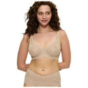 Soutien-gorge en dentelle à armatures Triumph Amourette - Beige peau