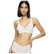 Soutien-gorge en dentelle à armatures Triumph Amourette - Blanc