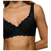 Soutien-gorge rembourré en dentelle avec armatures Triumph Amourette - Noir