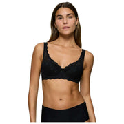 Soutien-gorge rembourré en dentelle avec armatures Triumph Amourette - Noir