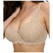 Soutien-gorge rembourré en dentelle avec armatures Triumph Amourette - Beige peau