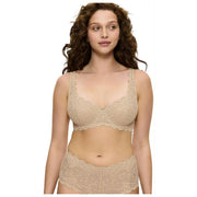 Soutien-gorge rembourré en dentelle avec armatures Triumph Amourette - Beige peau