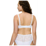 Soutien-gorge rembourré en dentelle avec armatures Triumph Amourette - Blanc