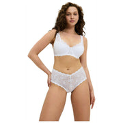 Soutien-gorge rembourré en dentelle avec armatures Triumph Amourette - Blanc