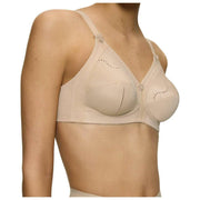 Soutien-gorge sans armatures en coton Triumph Doreen - Beige peau