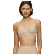 Soutien-gorge sans armatures en coton Triumph Doreen - Beige peau