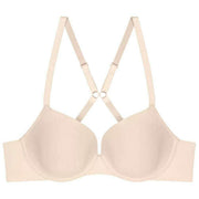Soutien-gorge rembourré à armatures Triumph Pure Micro - Beige Cameo