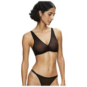 Soutien-gorge transparent sans armatures Triumph Signature - Noir