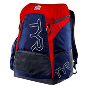 TYR Alliance 45L Backpack - Navy/Red