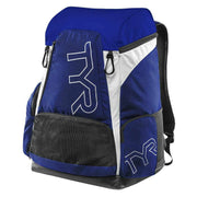TYR Alliance 45L Backpack - Royal Blue/White