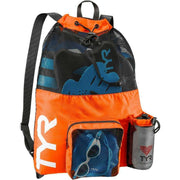 TYR Big Mesh Mummy Backpack - Fluorescent Orange