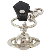 Vivienne Westwood Porte-clés Orb 3D - Noir/Argent