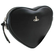 Vivienne Westwood Sac à bandoulière Alexa Smooth Heart - Noir