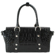 Vivienne Westwood Bettina Emboss Croc Mini Sac à Bandoulière - Noir