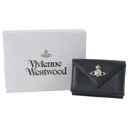 Vivienne Westwood Enveloppe Grain Billfold Purse - Noir