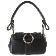 Vivienne Westwood Hazel Souple Leather Treasure Bag Charm/Key Ring - Noir