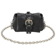 Vivienne Westwood Hazel Souple Leather Treasure Bag Charm/Key Ring - Noir
