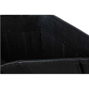 Vivienne Westwood Hunter Sac à main à rabat en cuir souple - Noir