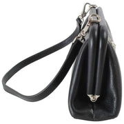 Vivienne Westwood Jane Sac à main en cuir souple avec cadre - Noir