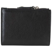 Vivienne Westwood Porte-cartes en cuir souple à rabat fin - Noir