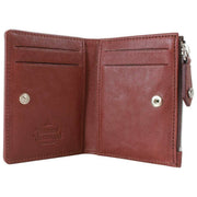 Vivienne Westwood Slim Flap Porte-Cartes En Cuir Souple - Marron Châtaigne