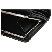 Vivienne Westwood Smooth Small Frame Purse - Noir