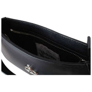 Vivienne Westwood Tasha Smooth Shoulder Phone Bag - Noir