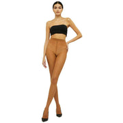 Wolford Individual Ultra Sheer 10 Denier Tights - Honey Brown