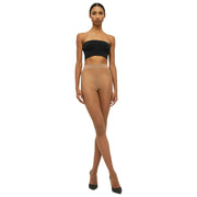 Collants Wolford Nude 8 Deniers - Beige Caramel