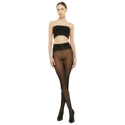 Collant de maintien de jambe Wolford Synergy 40 deniers - Noir