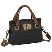 ZEDE Pont Des Arts XS Cross Body Bag - Black