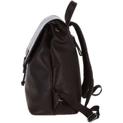 Ashwood Leather Windmere Waxy Leather Travel Rucksack - Brown