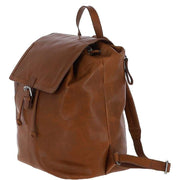 Ashwood Leather Windmere Waxy Leather Travel Rucksack - Tan