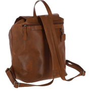 Ashwood Leather Windmere Waxy Leather Travel Rucksack - Tan