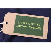 Bassin and Brown Aeolus Large Plain Scarf  - Blue