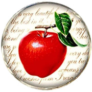 Bassin and Brown Apple Cufflinks - Red