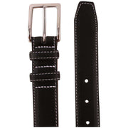 Bassin and Brown Leather Belt - Black