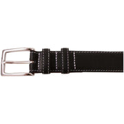 Bassin and Brown Leather Belt - Black