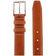Bassin and Brown Leather Belt - Tan