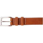 Bassin and Brown Leather Belt - Tan