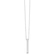 Beginnings Bar Necklace - Silver