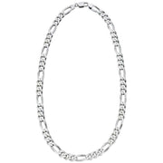 Beginnings Heavyweight Figaro Necklace - Silver