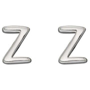 Beginnings Z Initial Stud Earrings - Silver