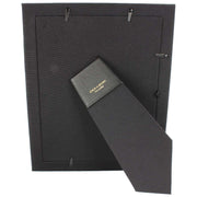 Byron and Brown Florence Slim Classic Leather Photo Frame 10x8 - Black