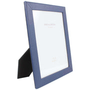 Byron and Brown Florence Slim Classic Leather Photo Frame 10x8 - Blue