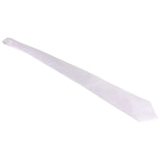 David Van Hagen Diagonal Ribbed Tie - White